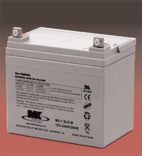 Picture of Batteries - 12V34AH