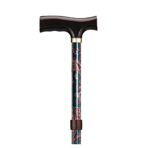 Picture of Amoeba Green Folding Walking Stick 