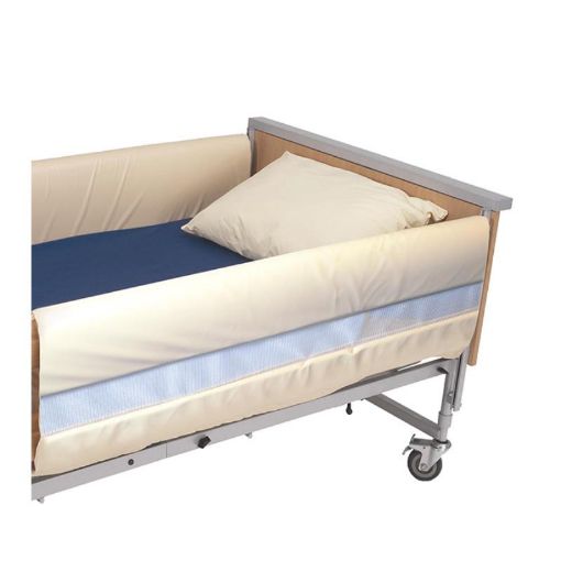 Picture of COT SIDES BUMPERS WITH MESH PAIR   (874MBE) TRCSB40
