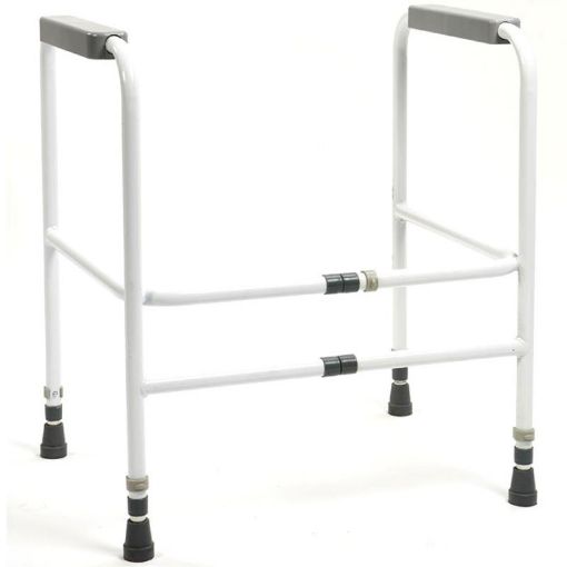Picture of White Cosby adj height & width toilet surround