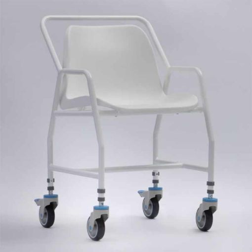 Picture of Tilton Mobile Shower Chair - Adj Height - 2 Brake Castors