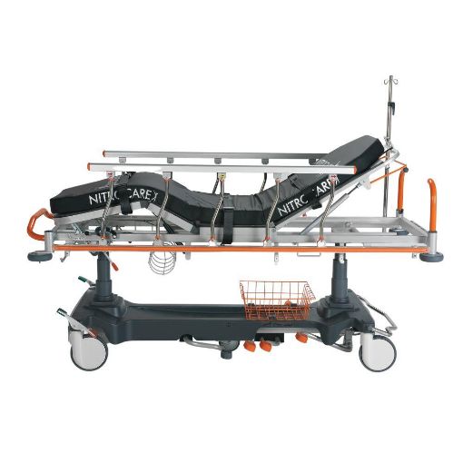 Picture of Patient Immediate Treatment Stretcher 840 x 2145mm H Min: 50mm H Max: 895mm incl 32 density mattress