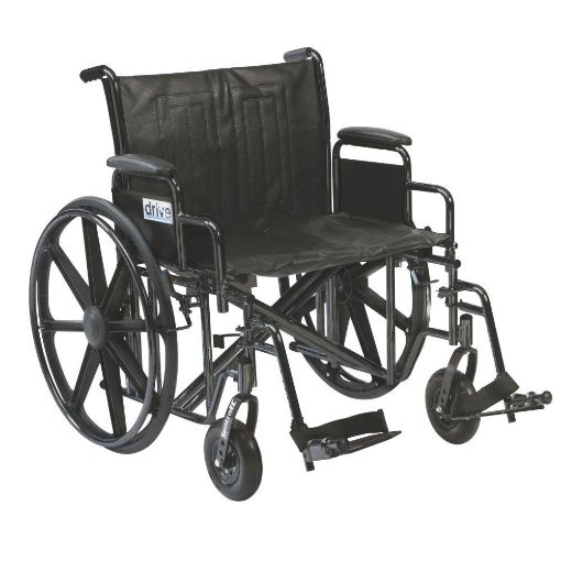 Picture of Sentra Wheelchair - 24" With Drum Brakes