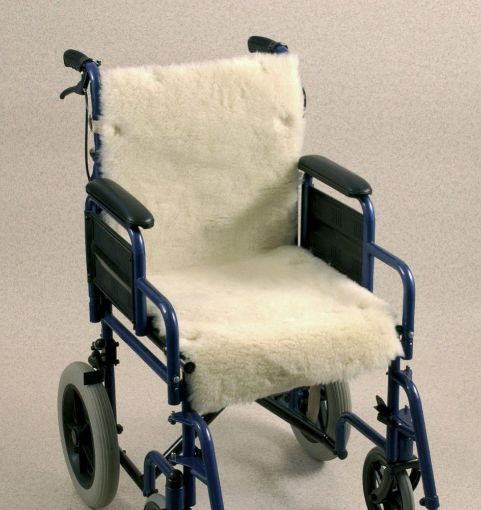 Picture of Wheelchair Seat and Back Cover - Fleece