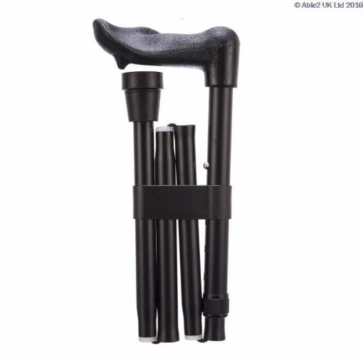 Picture of Arthritis Grip Cane Folding Adjustable Right Hand