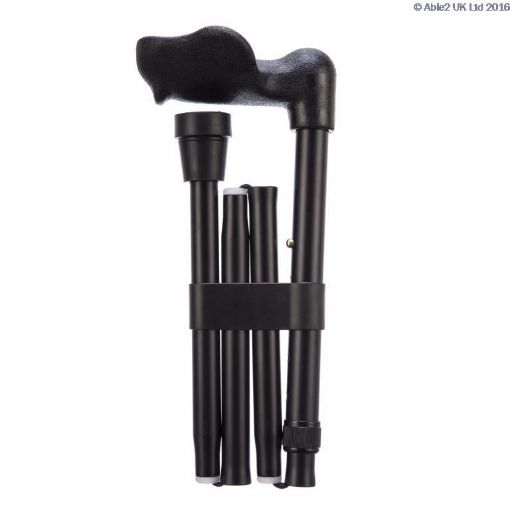 Picture of Arthritis Grip Cane Folding Adjustable Left Hand