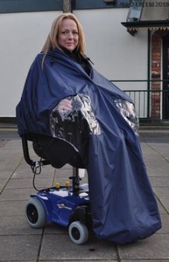 Picture of Splash Powerchair Cape (Lined) - U