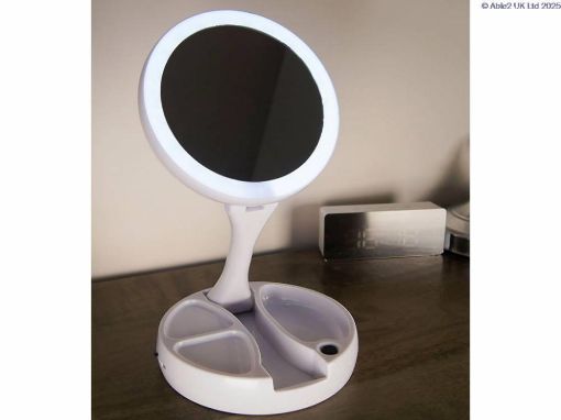 Picture of Foldaway Lighted Mirror