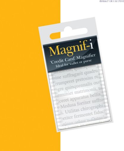 Picture of Credit Card Magnifier