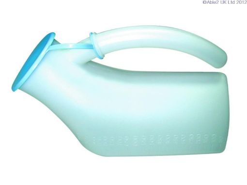 Picture of Atlantis Male Urinal with Lid 