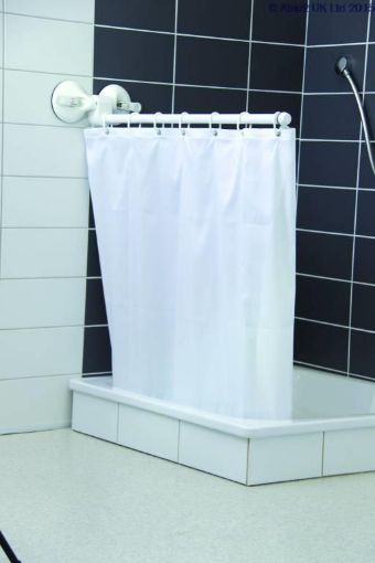 Picture of Mobeli Shower or Bath Curtain Screen - without curtain