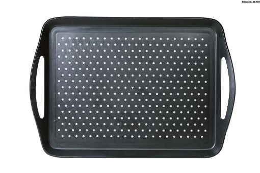 Picture of StayPut Anti-Slip Tray - Black / White - Small