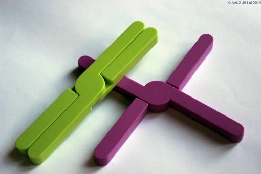 Picture of StayPut Silicone Trivet - Purple