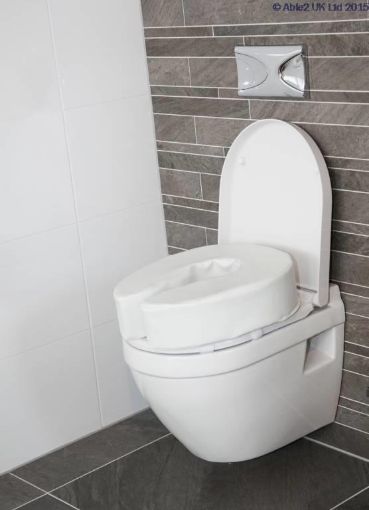 Picture of Atlantis Padded Toilet Seat - 10cm (4")