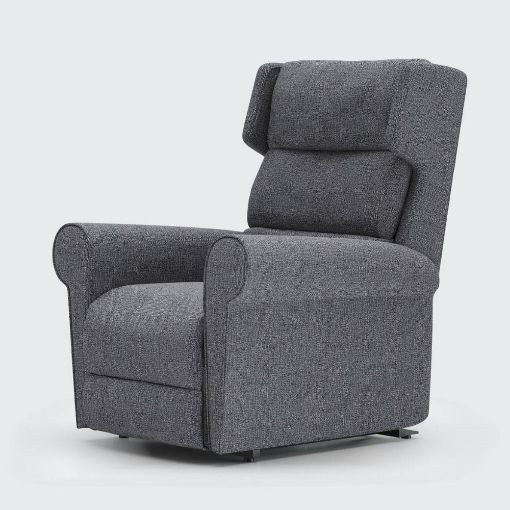 Picture of Flynn Riser Recliner Chair - Dual Motor - Petite - Stone Weave
